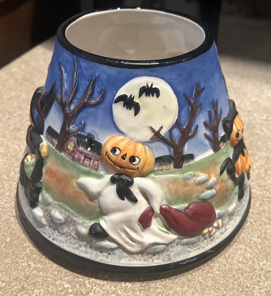 Yankee Candle Pumpkin Pals Large Jar Candle Shade Topper Pre-Own