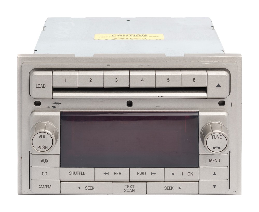 2009 Lincoln MKZ AM FM Radio Receiver 6 Disc CD MP3 Player Part ID