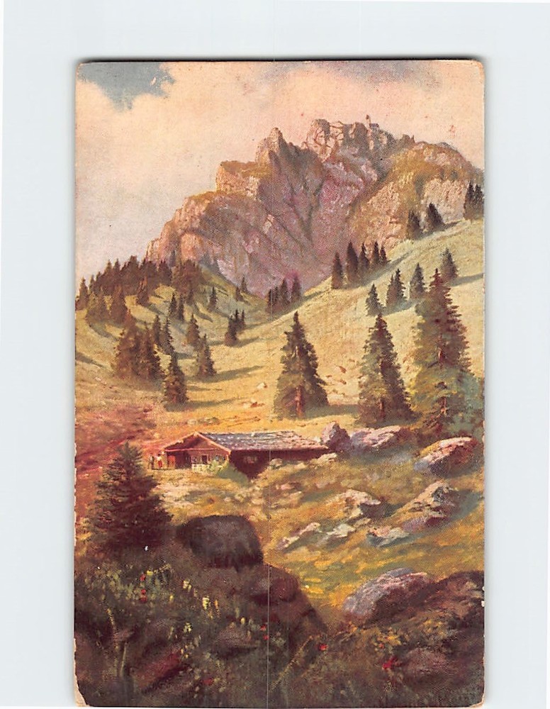 Postcard Mountain Landscape Nature Scene