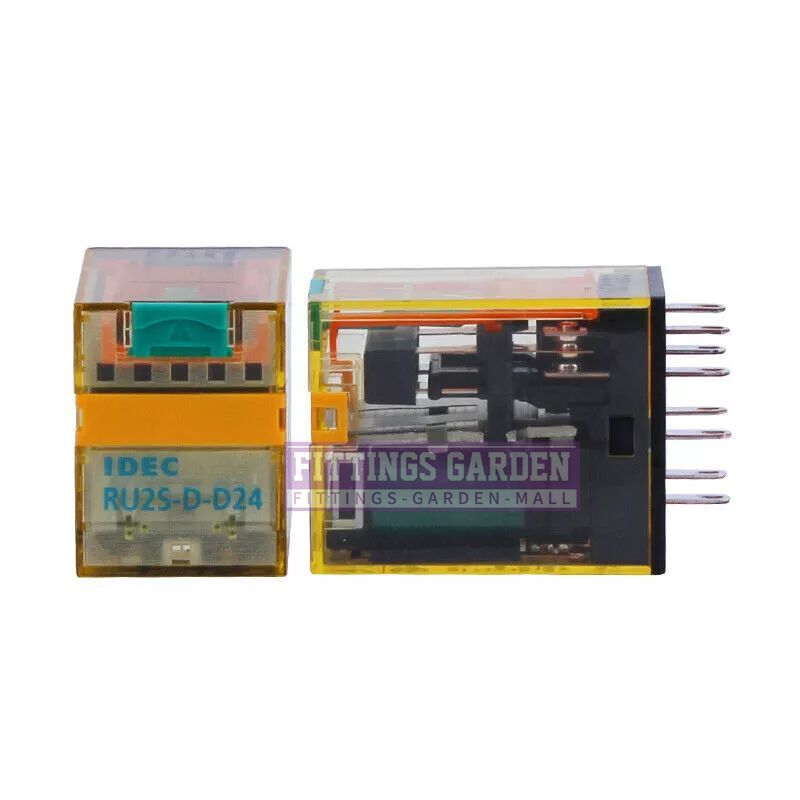 10Pcs/box NEW FOR IDEC Intermediate Relay RU2S-D-D24 DC24V 8-Feet