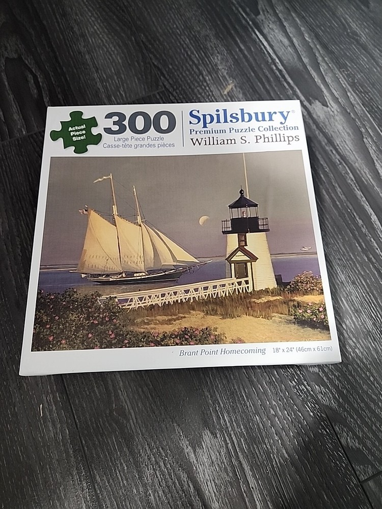 300 Piece Large Jigsaw Puzzle Spilsbury Brant Point Homecoming