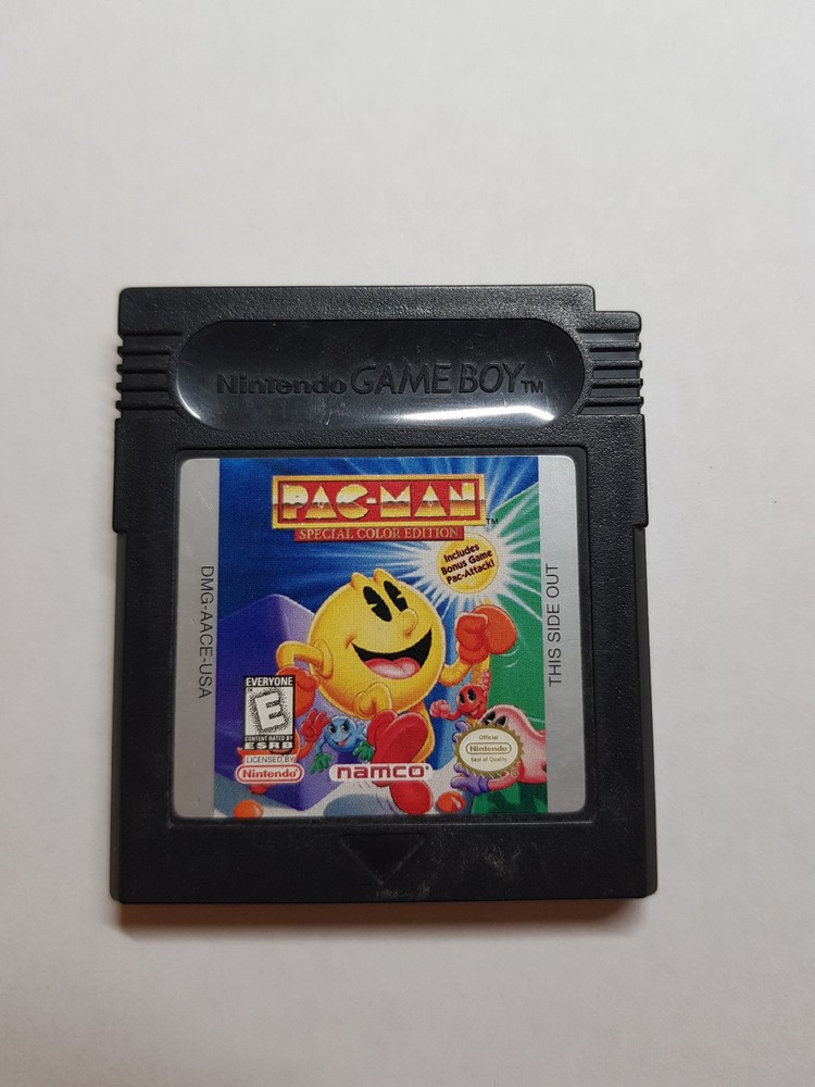 Pac-Man: Special Color Edition (Nintendo Game Boy Color, 1999) Tested & Working