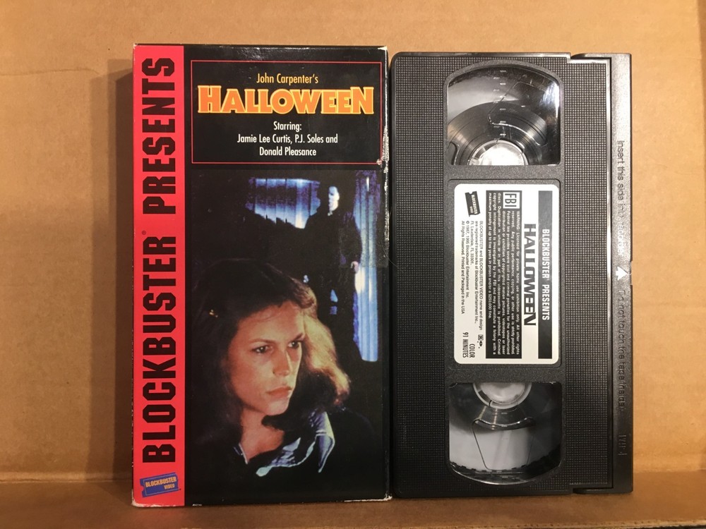 Halloween - Blockbuster Presents: John Carpenters Halloween  (VHS)