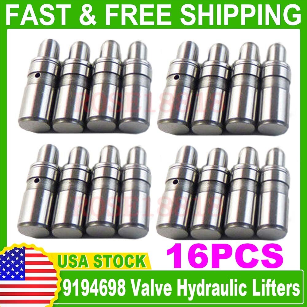 16 Lifters Lash Adjusters for Buick Chevy Pontiac Saturn 1.9L 2.0L 2.2L 2.4L NEW