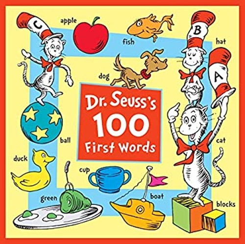 Dr. Seuss's 100 First Words Board Books SeussFree US Delivery | ISBN:1524770876