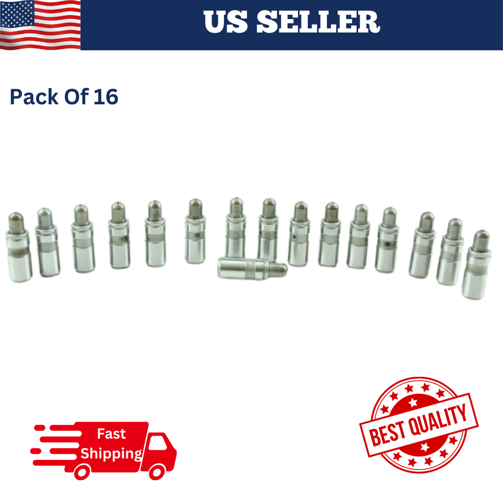 Genuine GM 12572638 Hydraulic Valve Adjuster Lifters Hl129 16pcs