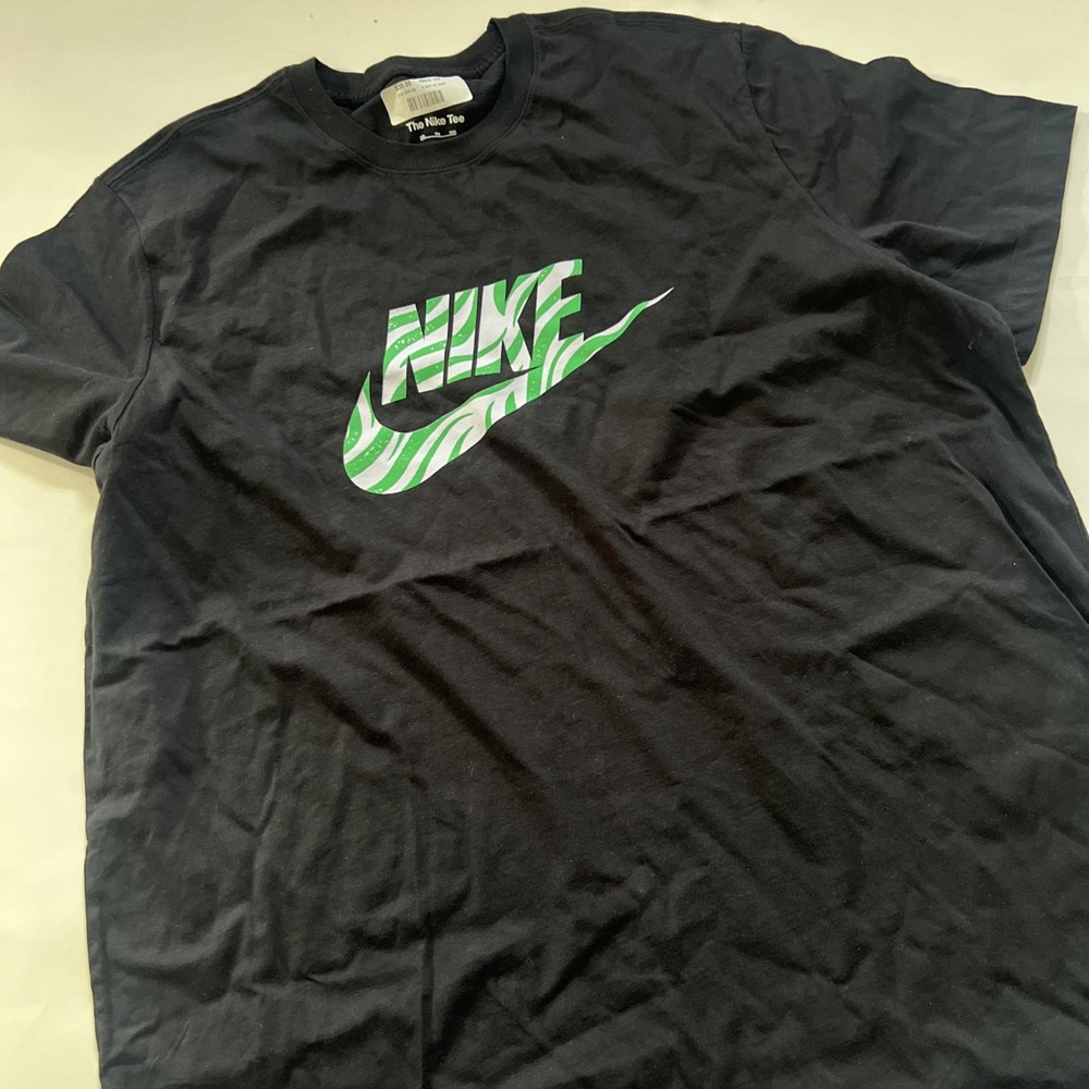 Nike Sportswear Brandriffs Futura Men's T-Shirt Sz XXL FB9819-010 $35 Black NEW