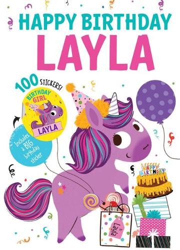 Hazel Quintanilla Happy Birthday Layla (Hardback) Happy BirthdayAnother great item from Rarewaves USA | Free delivery!