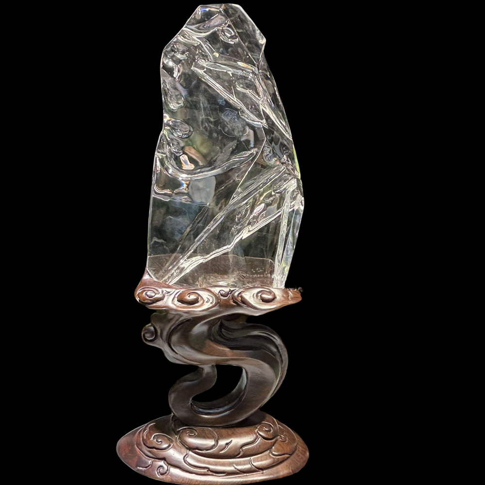 7.48LB Natural Clear Quartz Obelisk Crystal Tower Mineral Specimen Point for Healing and Energy