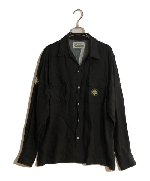 Wacko Maria Open Collar Swath Pattern Shirt Size M