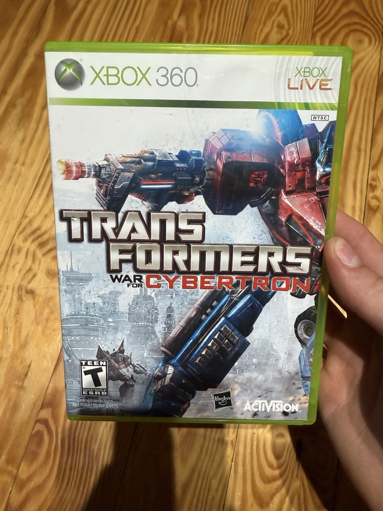 Transformers: War for Cybertron (Microsoft Xbox 360, 2010) CIB *Tested*