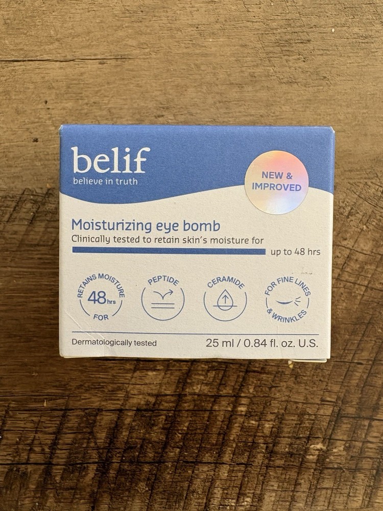 Belif Moisturizing Eye Bomb Essential Eye Cream, 25ml/0.84 fl oz