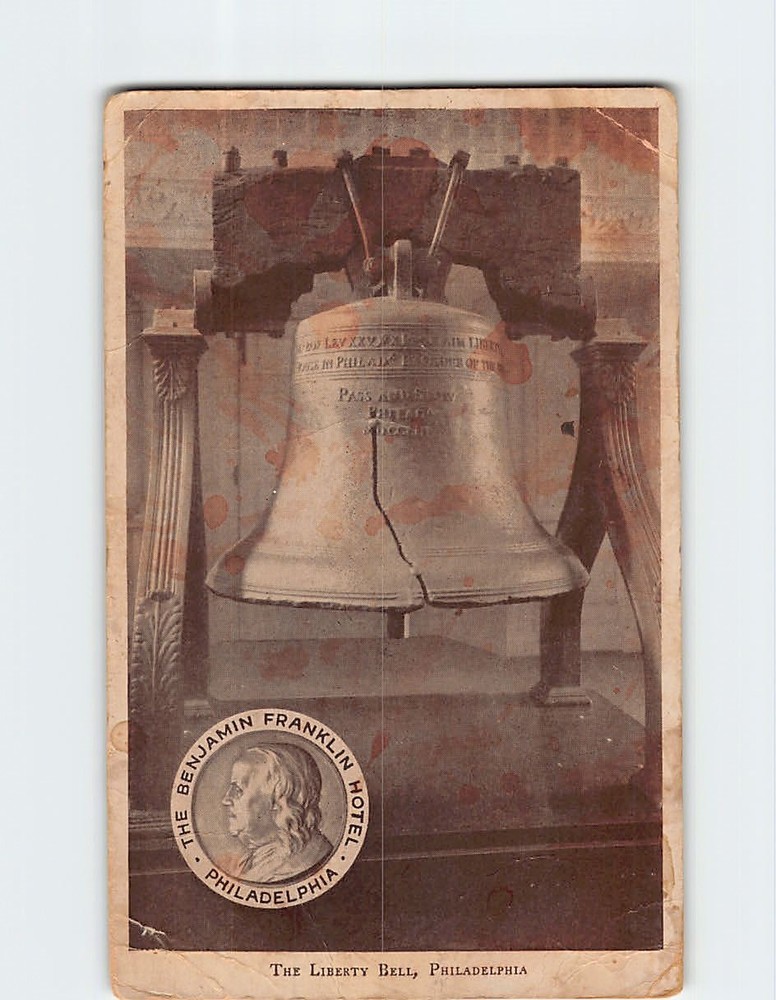 Postcard Liberty Bell Philadelphia Pennsylvania USA