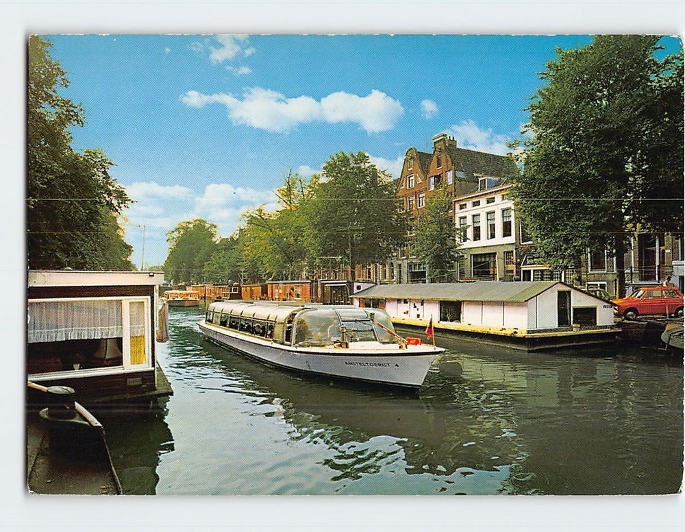 Postcard Prinsengracht Amsterdam Netherlands