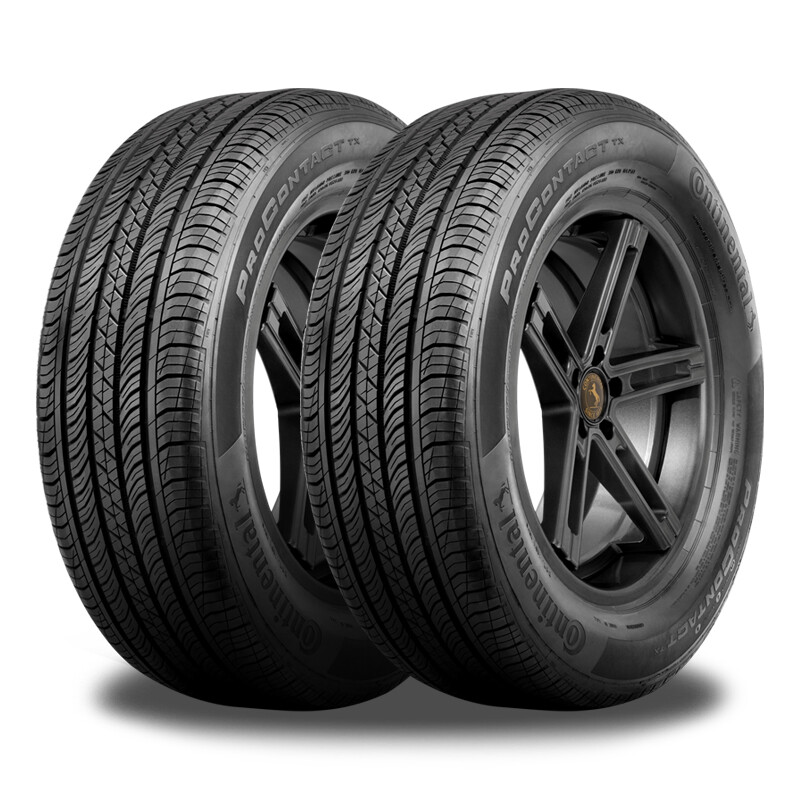 2 Continental ProContact TX 235/60R18 103V All Season 45K Mi Warranty 400AA