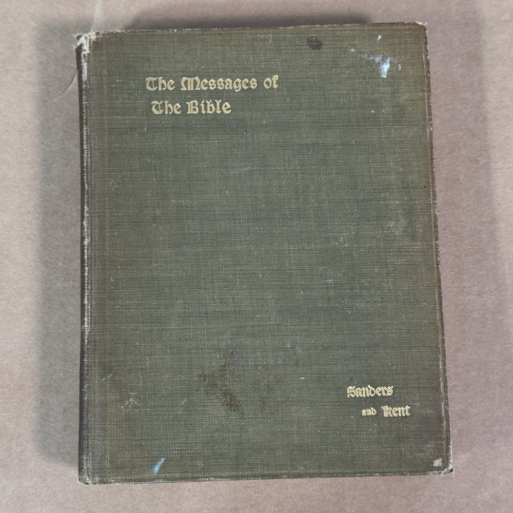 The Messages of the Bible: Messages Of The Poets - Schmidt RARE