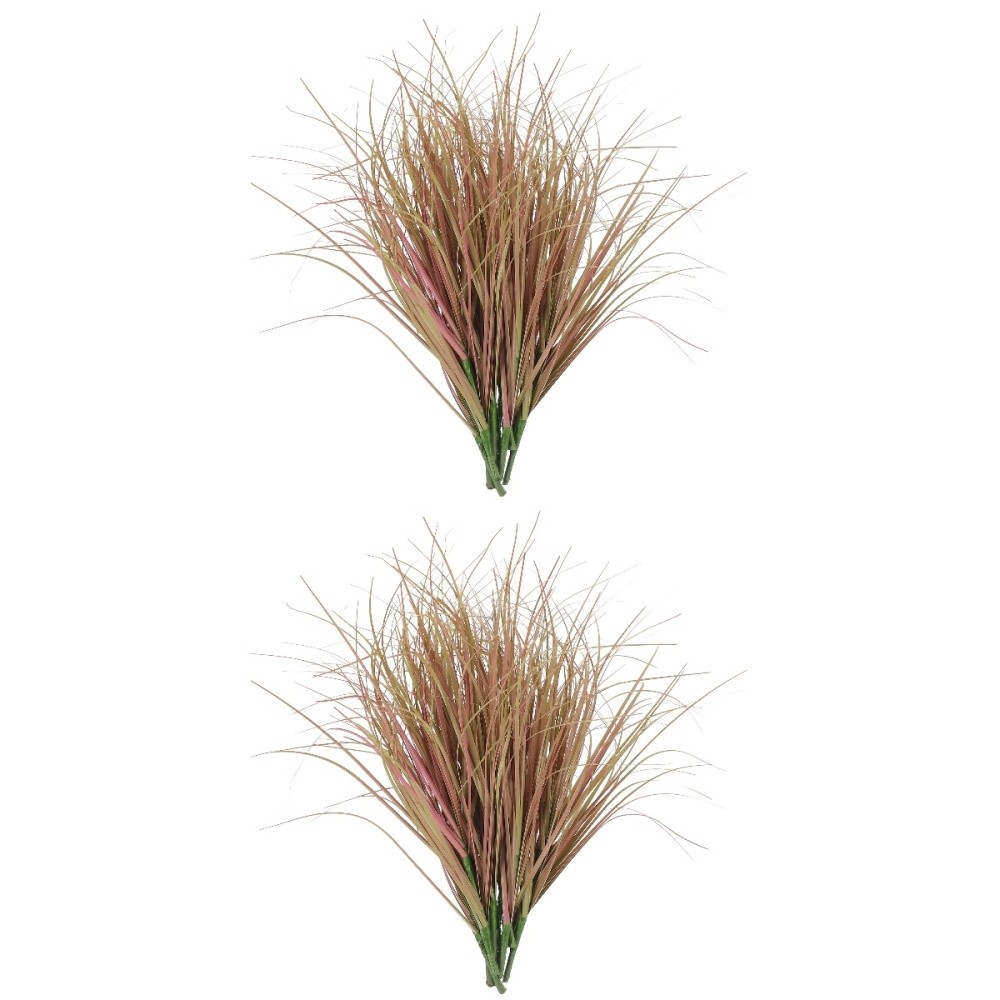 2 Pack Tall Artificial Grass Decor for Home or Office