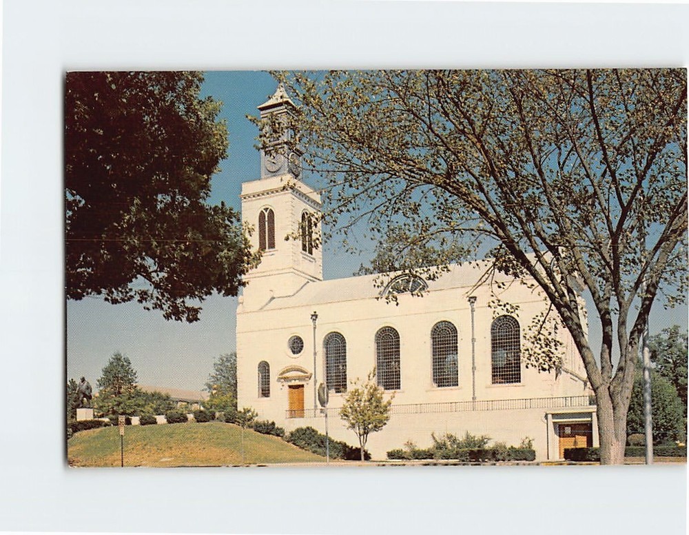 Postcard Winston Churchill Memorial Westminster College Fulton Missouri USA