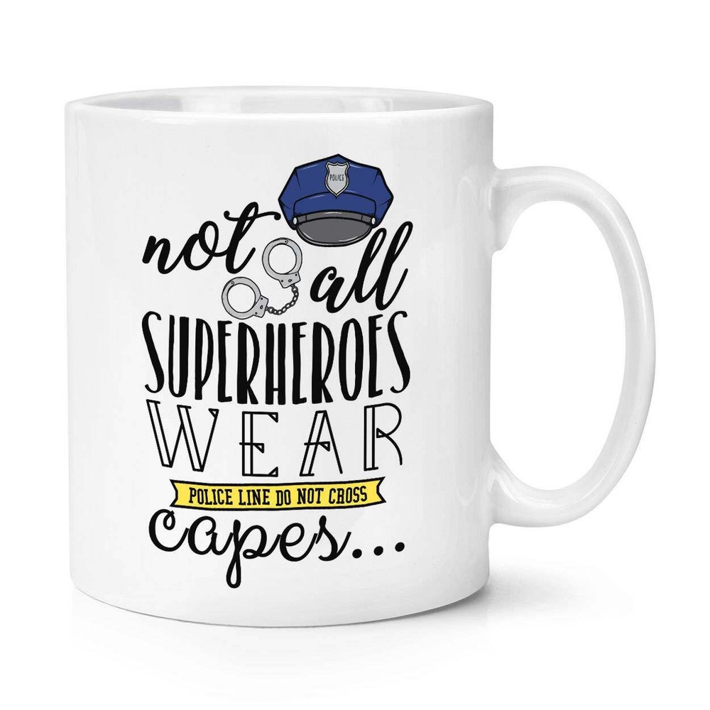 Hero Cop Coffee Mug – Not All Superheroes Wear Capes