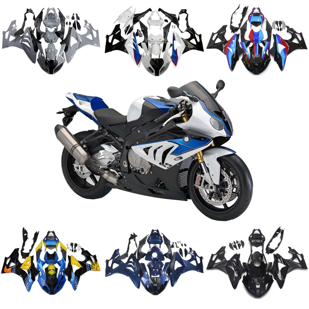 ABS Bodywork For 2009 2010 2011 2012 2013 2014 BMW S1000RR Injection Fairing Kit