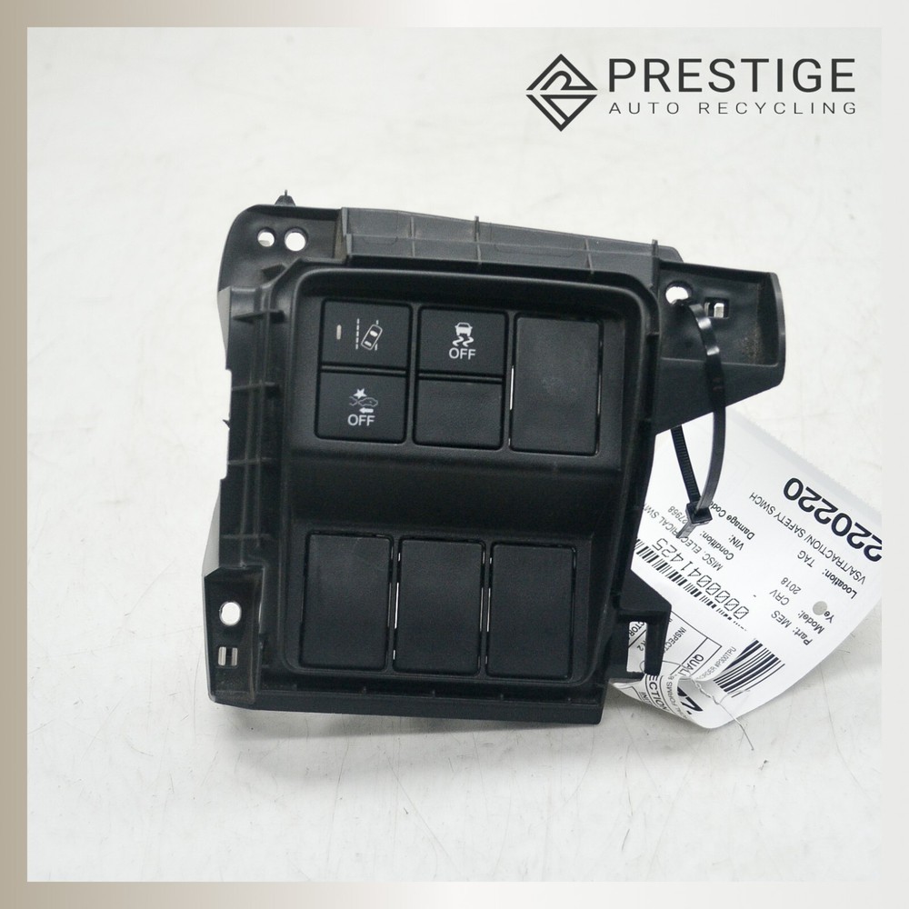2017-2021 HONDA CR-V DASHBOARD TRACTION CONTROL SWITCH PANEL OEM