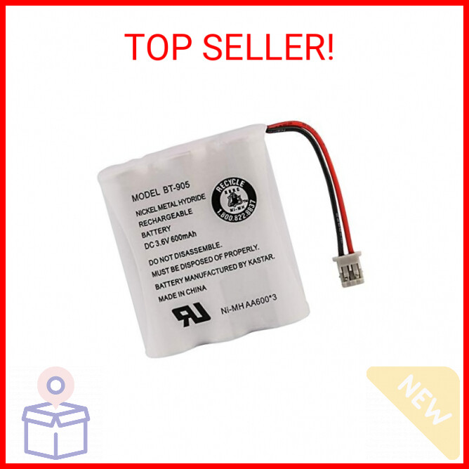Uniden BT-905 Replacement Rechargeable Battery for Many Uniden Phone Systems and