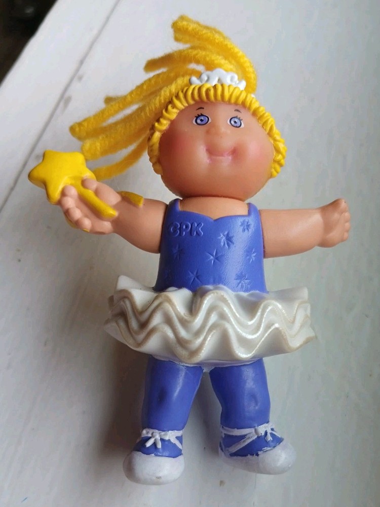 Vintage 1992 Cabbage Patch Kid Blondie Doll with Star Wand - Excellent Condition