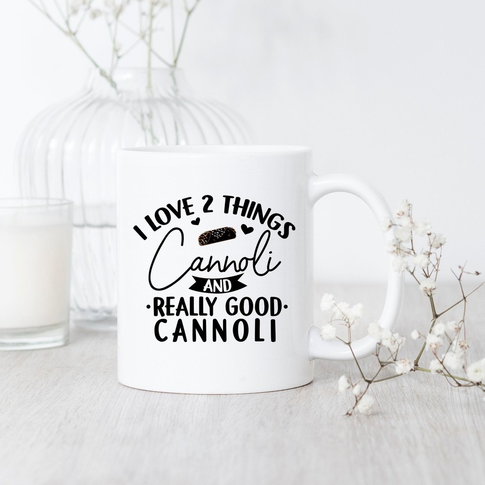 Cannoli Lover Mug Sweet Tooth Gift for Dessert Enthusiasts