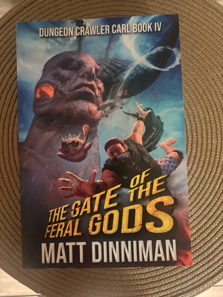 Dungeon Crawler Carl Book IV by Matt Dinniman Paperback Fantasy Novel Adults