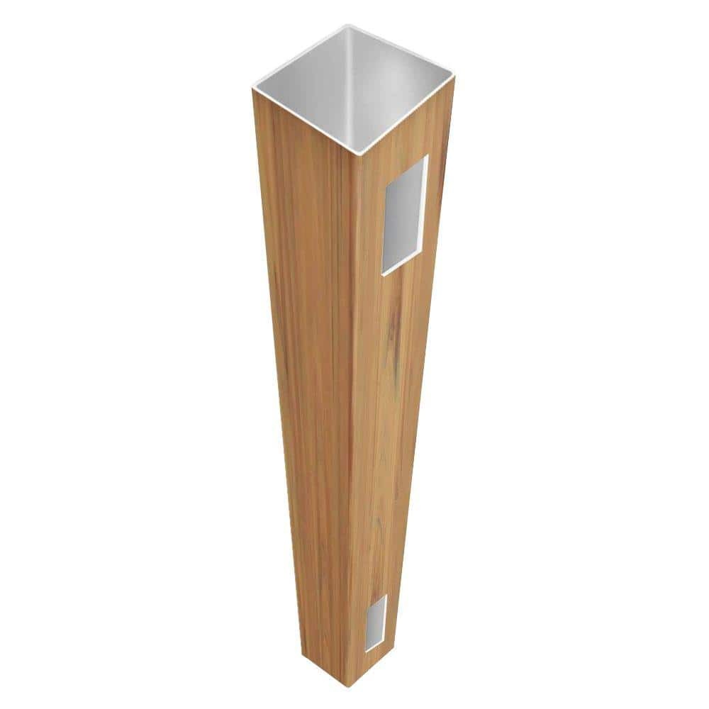 5x5x8.5ft Cypress Vinyl Fence End Post for Durability & Style