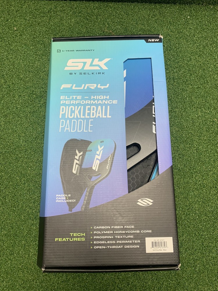 Mint Selkirk SLK Fury Pickleball Paddle Includes Protective Case