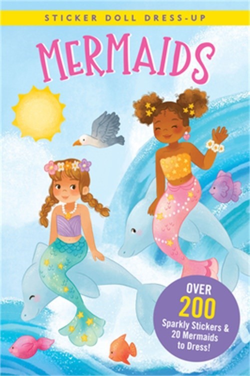 Mermaids Sticker Doll Dress-Up (Paperback or Softback)