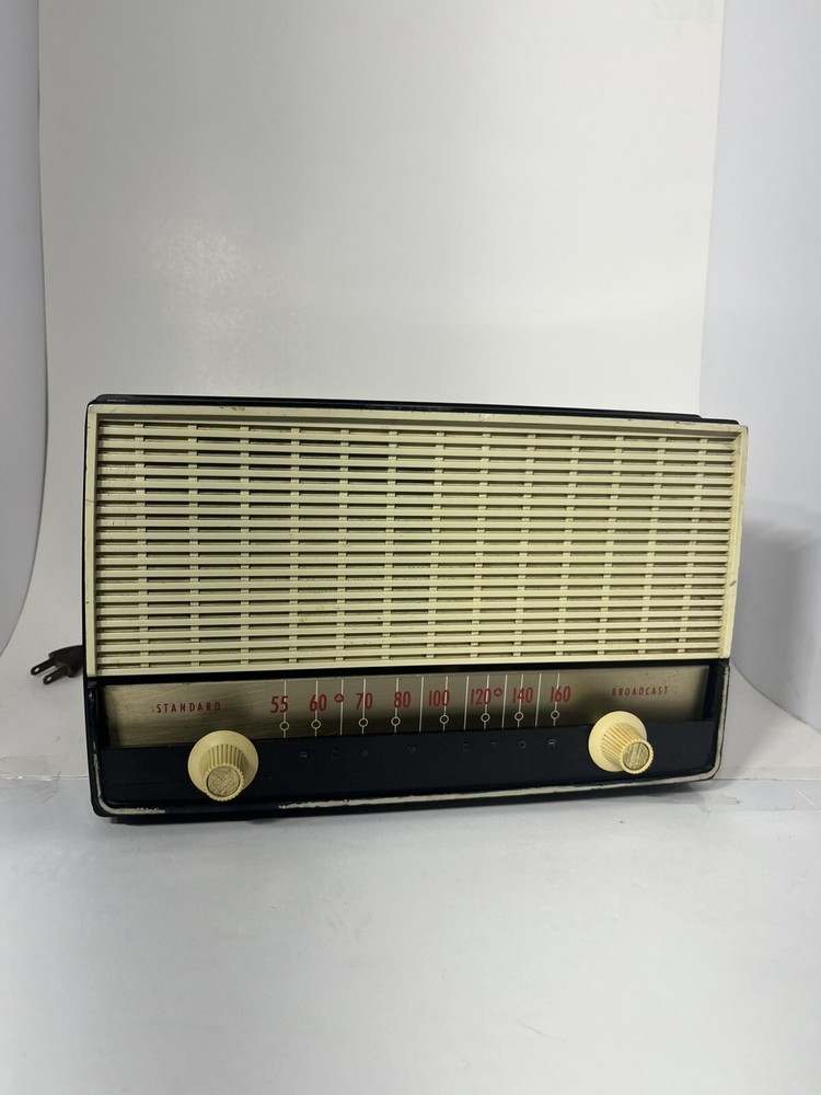 RCA Victor Vintage Tube  Radio RARE Model 8-X-9J (Tested) Works!