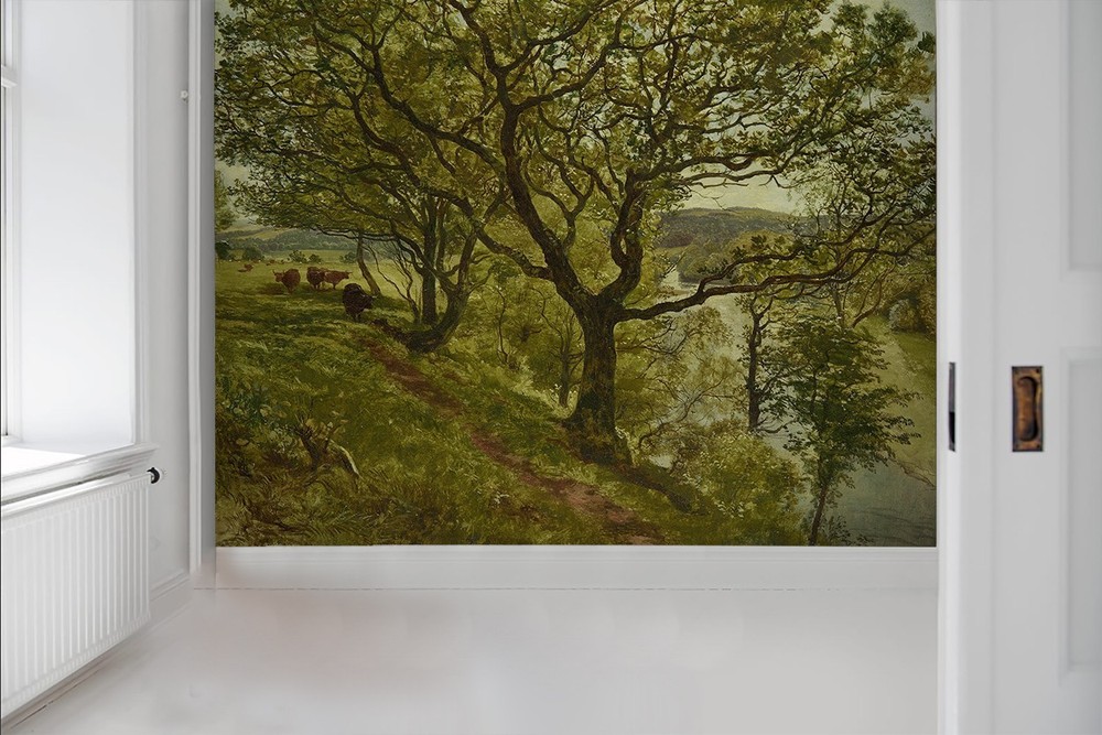 3D Landscape Oil Painting Wall Murals Wallpaper Murals Wall Sticker 32