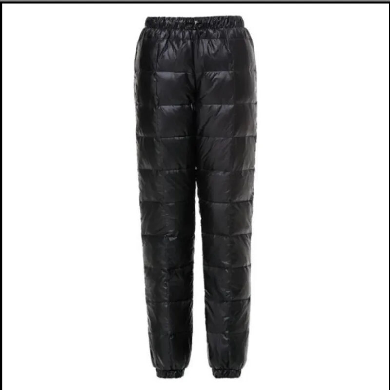 Men Winter Ultralight Duck Down Pants Outdoor Waterproof Windproof Ski Camping