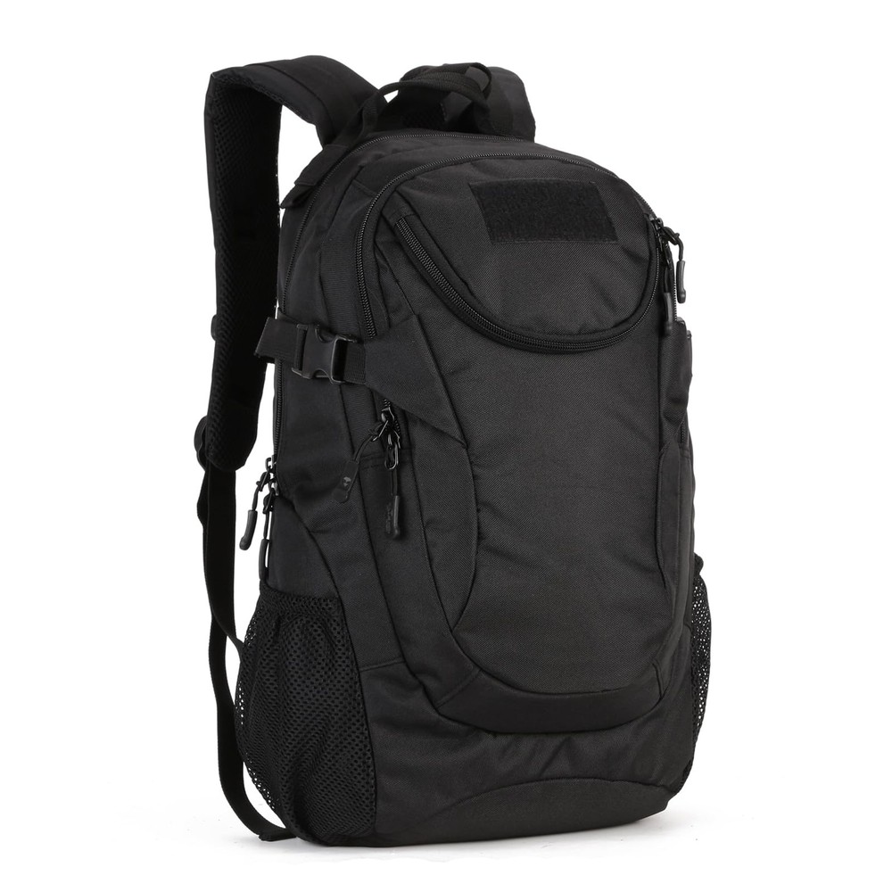 25L Black Tactical Backpack Military Rucksack Assault Pack WR Durable