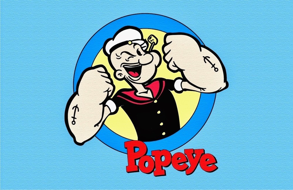 Fridge / Tool Box Magnet - Popeye - #209