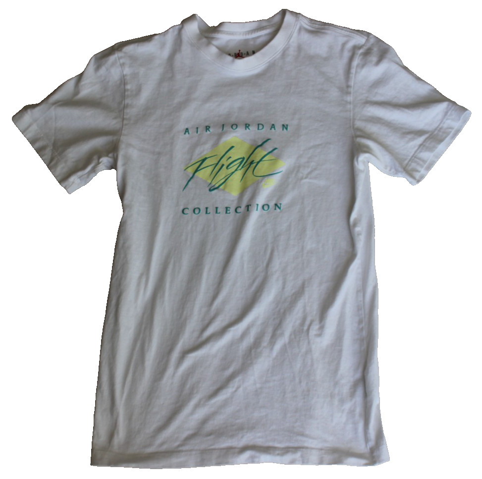 Nike Air Jordan Flight Collection T-Shirt Women's Size XS White Short Sleeve