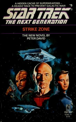 Strike Zone (Star Trek: The Next Generation) by David, Peter, Acceptable Book