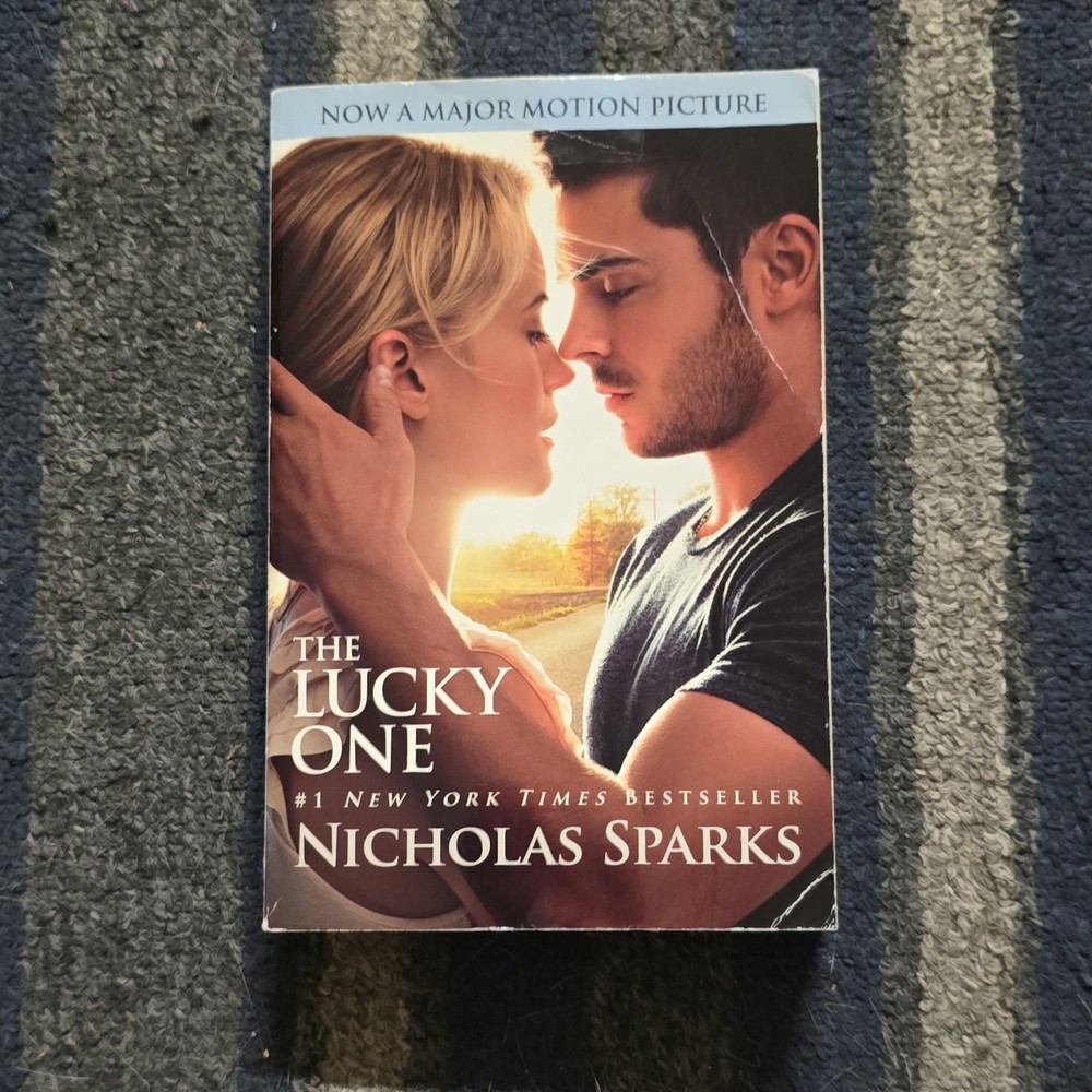 The Lucky One Nicholas Sparks Paperback Grand Central Movie Tie-In Edition 2012