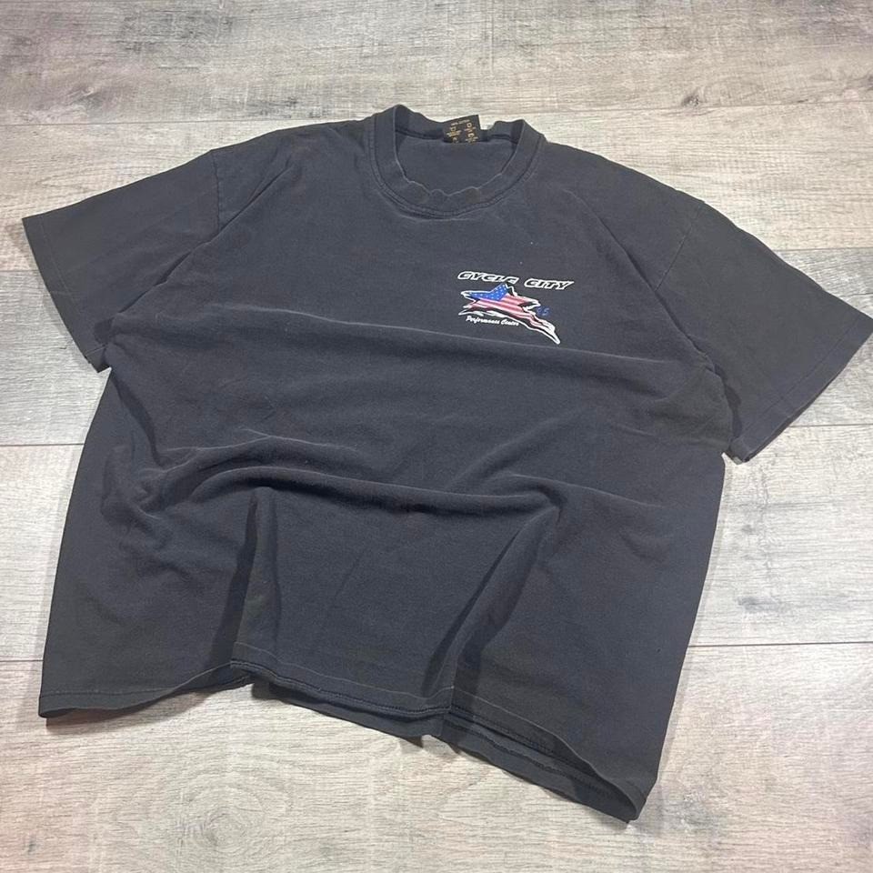 90s single stitch, faded, black, thrashed, distressed, essential T-shirt