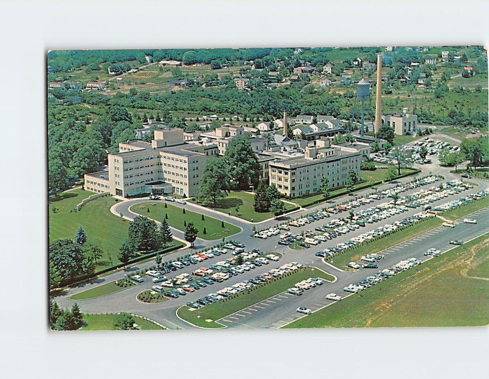 Postcard The Foss Clinic The George F. Geisinger Memorial Hospital Danville PA