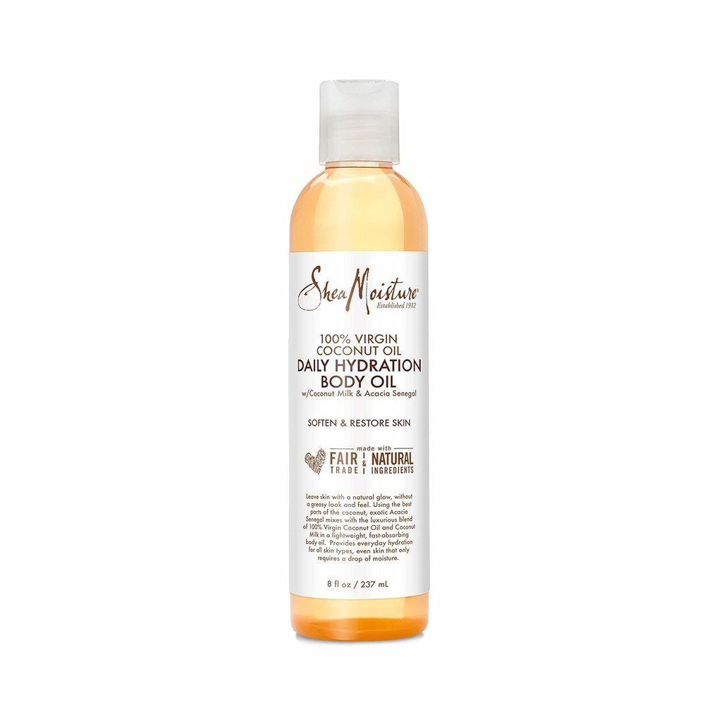 SheaMoisture Daily Hydration Body Oil Virgin Coconut Oil 8 Oz Paraben Free