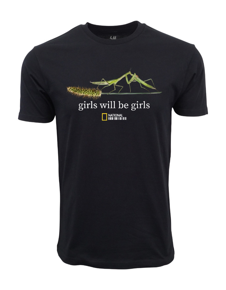 National Geographic Girls Will Be Girls Graphic T shirt