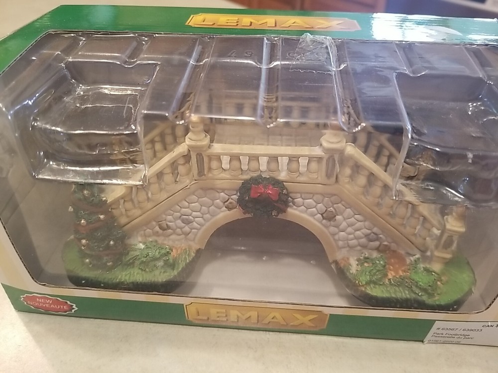 Lemax  Park Footbridge Table Accent Christmas 7 x 3 Inch Village-image