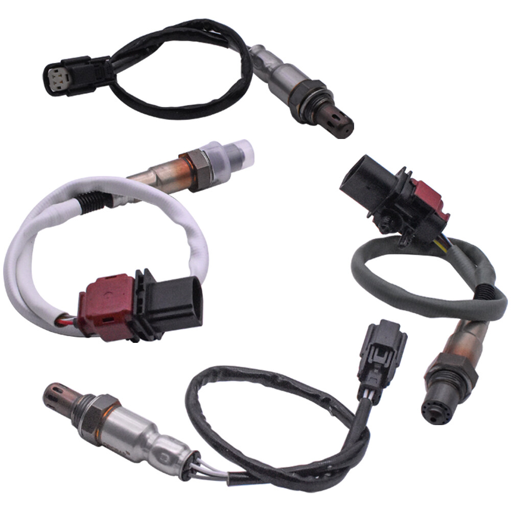 4Pcs Upstream & Downstream O2 Oxygen Sensor For 2015-2017 Ford F-150 2.7L V6