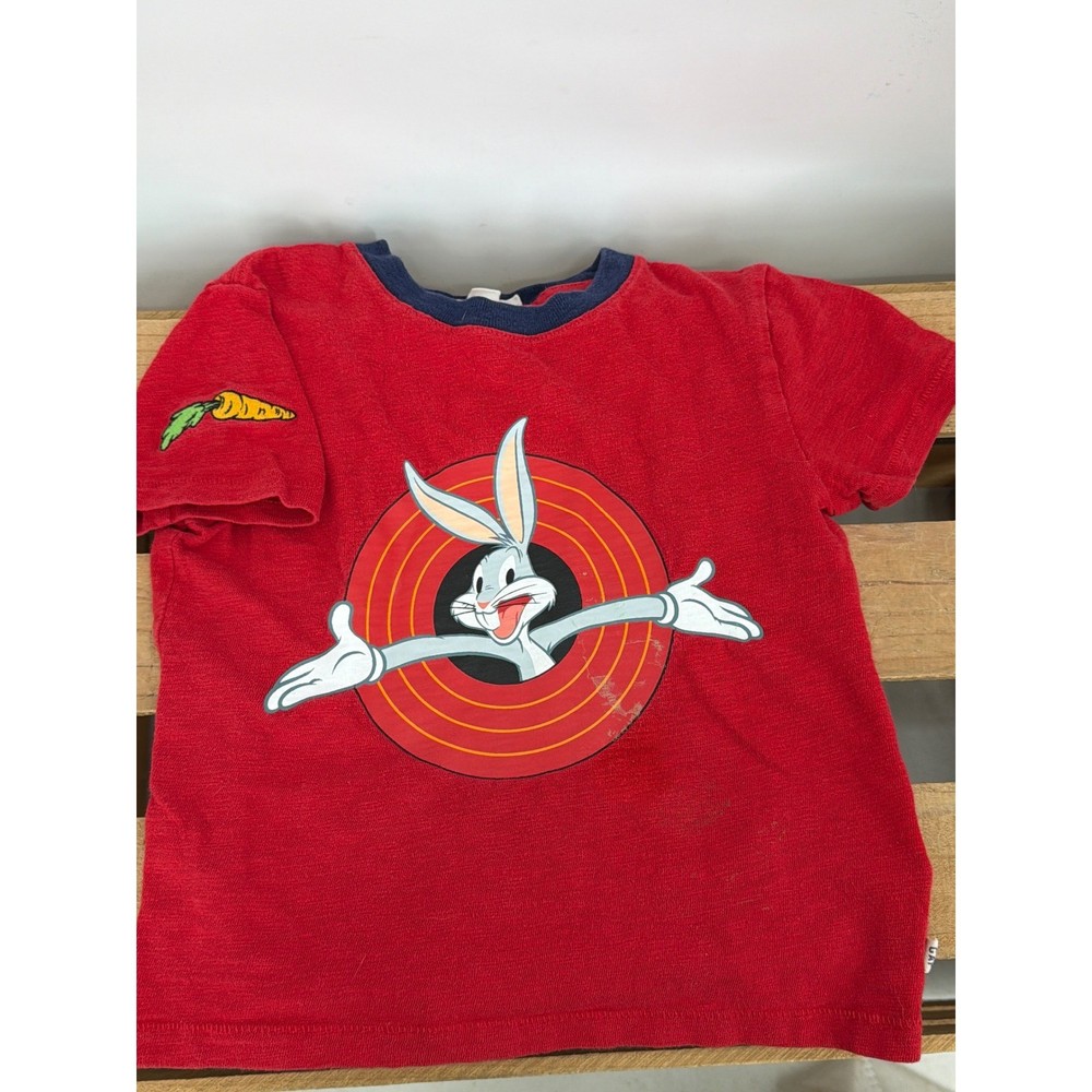 Baby Gap Bugs Bunny Red Graphic T-Shirt Toddler 2 Yrs That's All Folks