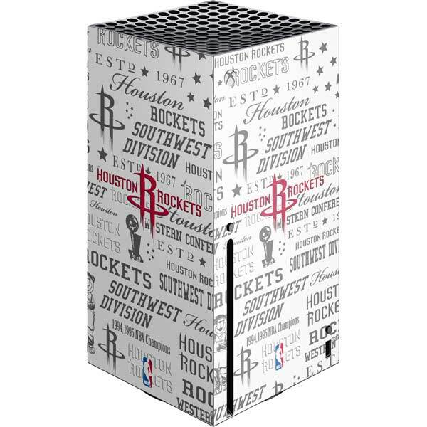 NBA Houston Rockets Xbox Series X Console Skin - Houston Rockets Historic Blast