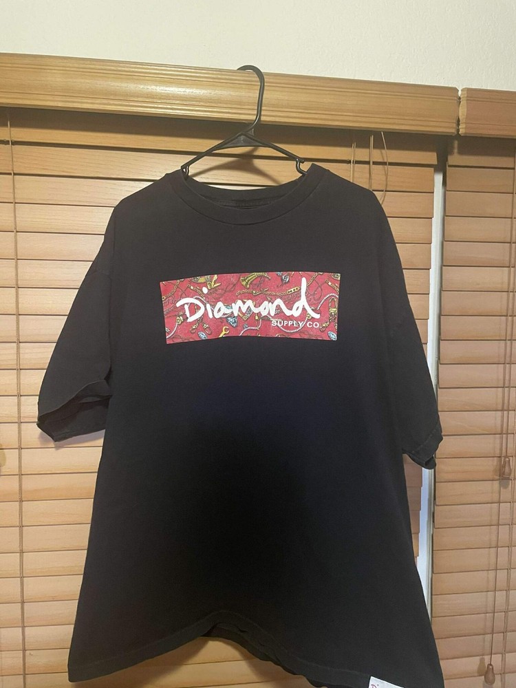 Diamond Supply Co. - Mens Low Life Logo- Black - Size 2 xl
