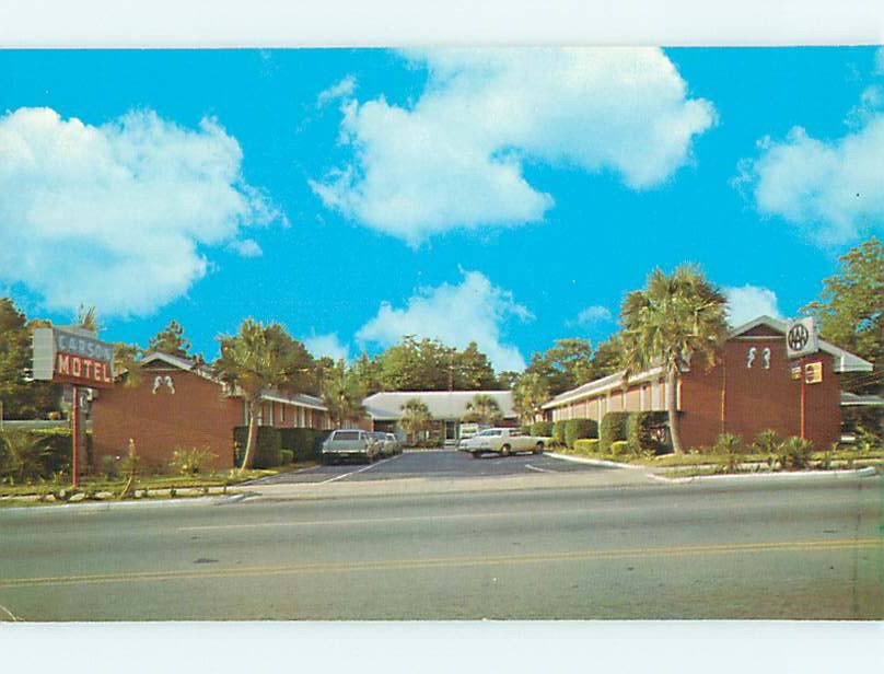 Unused Pre-1980 OLD CARS & CARSON MOTEL Tifton Georgia GA : clearance u2191@